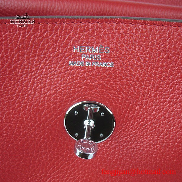 Hermes Women Shoulder Bag Red 6208